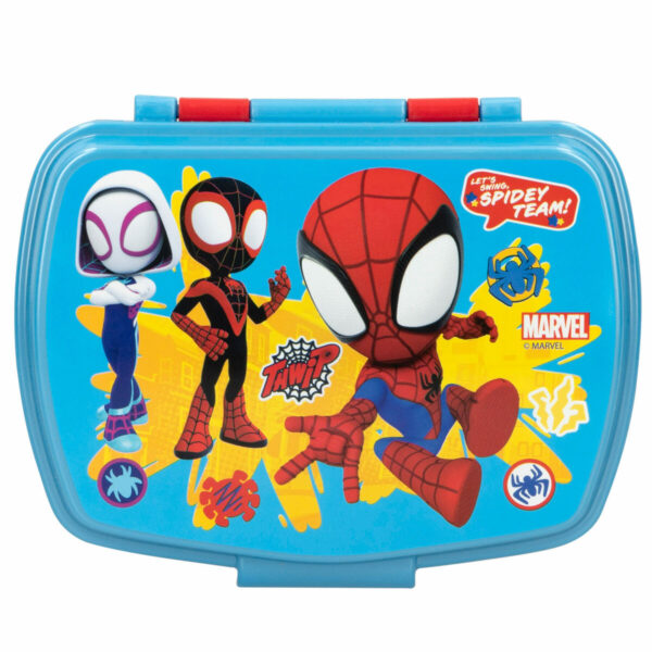 Porta pranzo Spidey 380 ml 17 x 5,5 x 13,5 cm Borraccia (6 Unità)