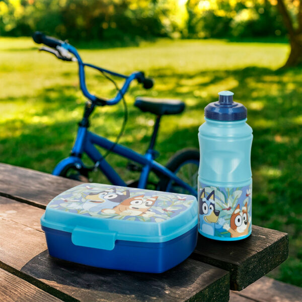 Porta pranzo Bluey 380 ml 17 x 5,5 x 13,5 cm Borraccia (6 Unità)