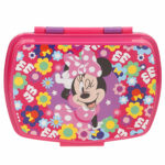 Porta pranzo Minnie Mouse 380 ml 17 x 5,5 x 13,5 cm Borraccia (6 Unità)