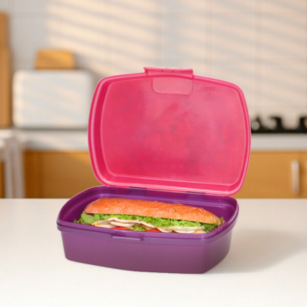 Porta pranzo Minnie Mouse 380 ml 17 x 5,5 x 13,5 cm Borraccia (6 Unità)