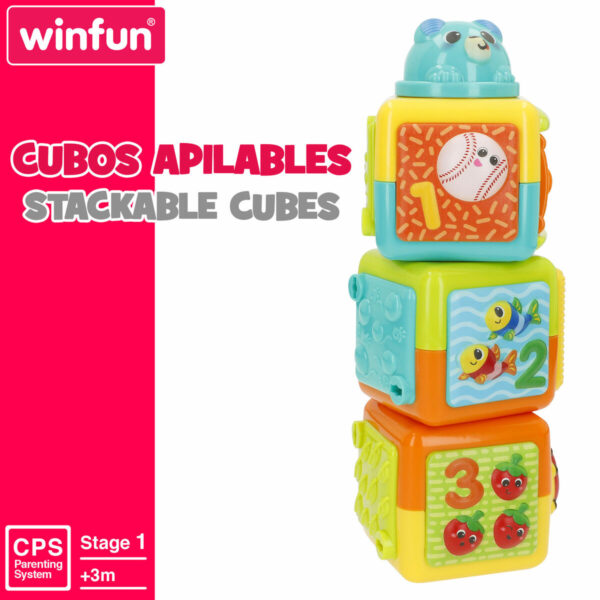 Blocchi Impilabili Winfun 8,5 X 25 X 8,5 CM (6 Unità)