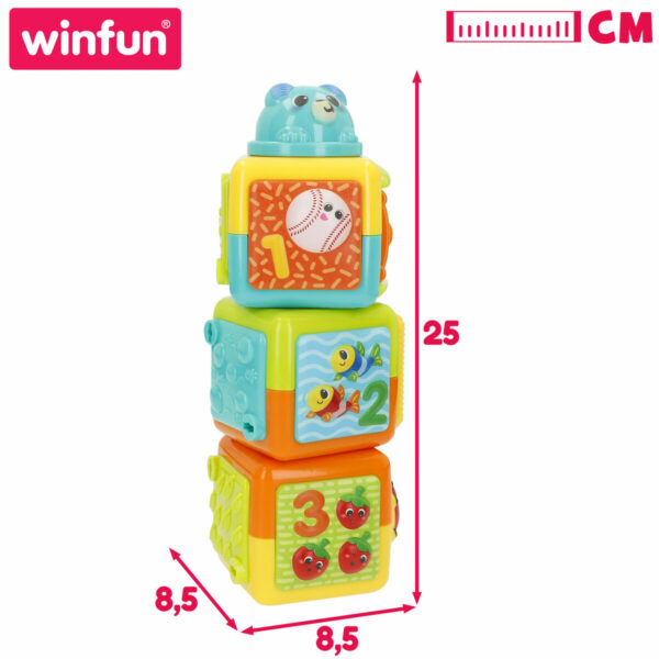 Blocchi Impilabili Winfun 8,5 X 25 X 8,5 CM (6 Unità)