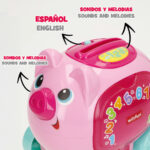 Giocattolo da trascinamento Winfun 17 x 16 x 13 cm (4 Unità)