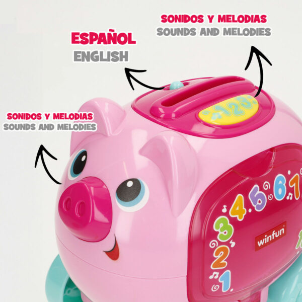 Giocattolo da trascinamento Winfun 17 x 16 x 13 cm (4 Unità)