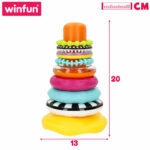 Blocchi Impilabili Winfun 13 x 20 x 13 cm (6 Unità)