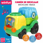 Giocattolo da trascinamento Winfun 25 x 17 x 12 cm (4 Unità)
