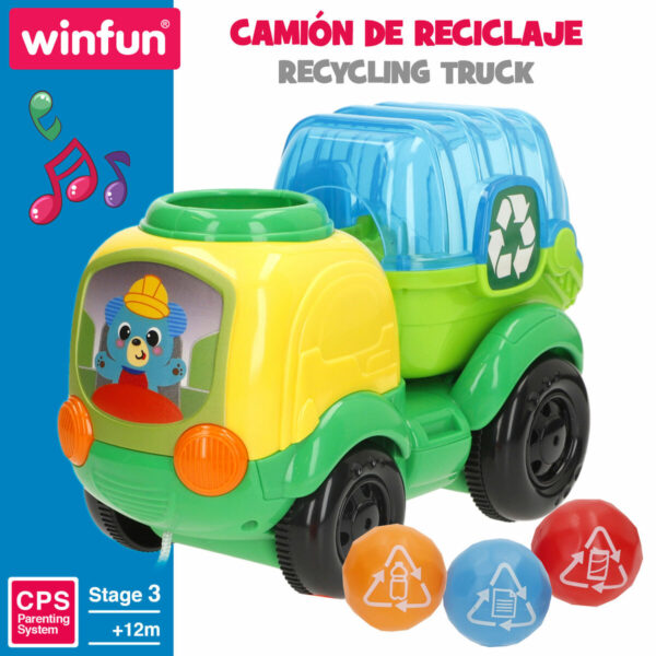Giocattolo da trascinamento Winfun 25 x 17 x 12 cm (4 Unità)