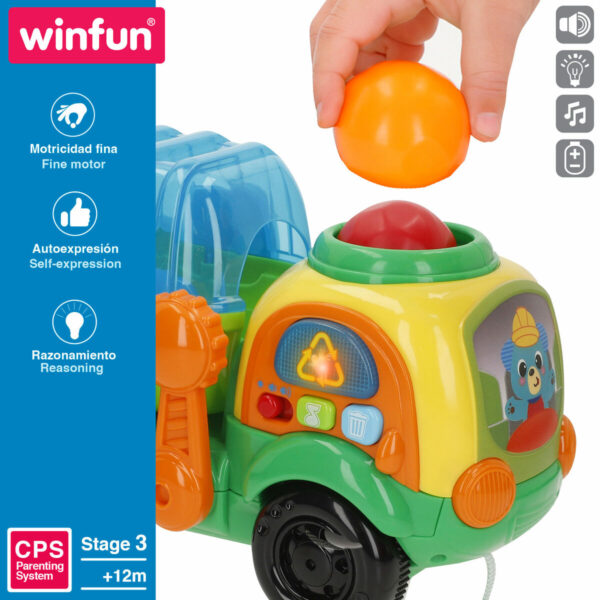 Giocattolo da trascinamento Winfun 25 x 17 x 12 cm (4 Unità)