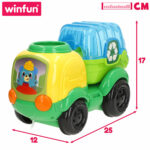 Giocattolo da trascinamento Winfun 25 x 17 x 12 cm (4 Unità)
