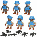 Playset Colorbaby 5 x 8 x 4 cm (6 Unità)