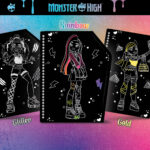 Set da Disegno Monster High (12 Unità)