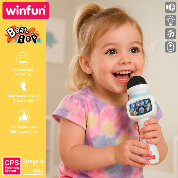 Microfono Karaoke Winfun 2 Unità