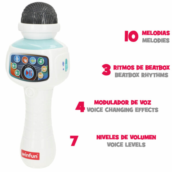 Microfono Karaoke Winfun 2 Unità