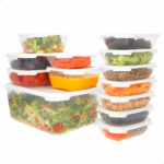 Porta pranzo Max Home polipropilene (6 Unità)