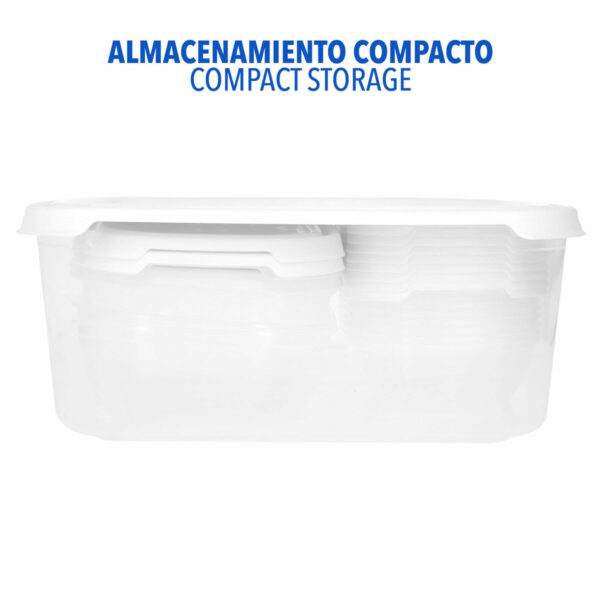 Porta pranzo Max Home polipropilene (6 Unità)