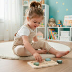 Gioco di Legno Woomax 22 x 22 x 6 cm (2 Unità)