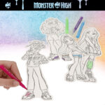 Set da Disegno Monster High (6 Unità)