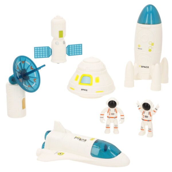 Playset Colorbaby astronautas 7 Pezzi