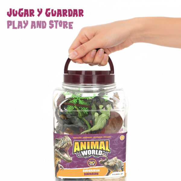 Set Dinosauri Colorbaby 18 x 10 x 6 cm 30 Pezzi 4 Unità