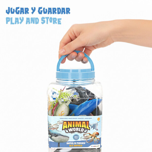 Figure di animali Colorbaby Plastica 23 X 10 X 7 CM (4 Unità)