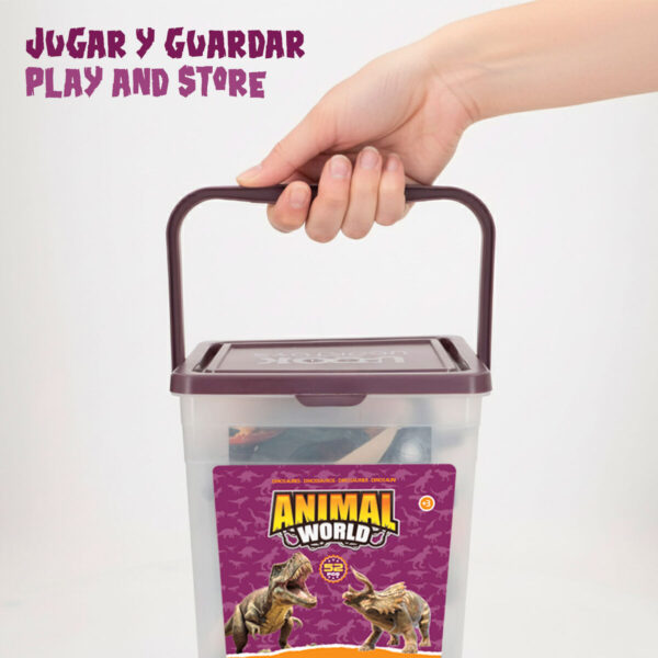 Set Dinosauri Colorbaby 20 x 12 x 7 cm 52 Pezzi 4 Unità