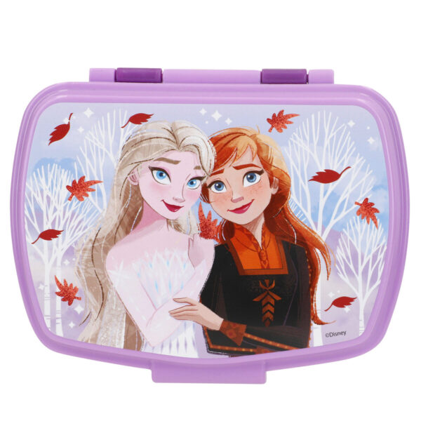 Portamerenda con Accessori Frozen 380 ml 17 x 5,5 x 13,5 cm (6 Unità)