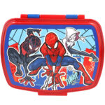 Portamerenda con Accessori Spider-Man Plastica 380 ml 17 x 5,5 x 13,5 cm (6 Unità)