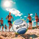 Pallone da Calcio Aktive Taglia 5 22 x 22 x 22 cm 12 Unità