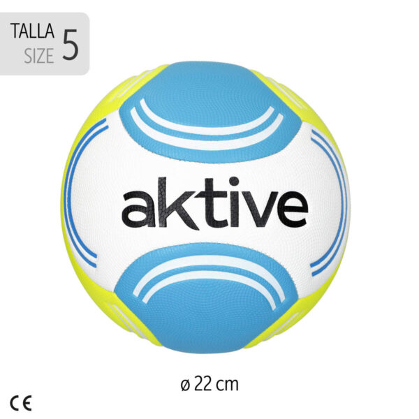 Pallone da Calcio Aktive Taglia 5 22 x 22 x 22 cm 12 Unità