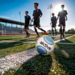 Pallone da Calcio Aktive Taglia 5 22 x 22 x 22 cm 12 Unità