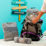 Borse a Compressione per Valigie Compakube InnovaGoods 4 Pezzi