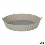 Cestino per Friggitrice ad Aria Quttin AIR FRYER Silicone 22 x 22 x 5 cm (24 Unità)