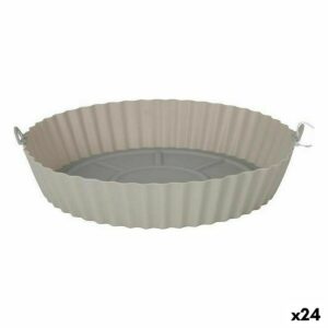 Cestino per Friggitrice ad Aria Quttin AIR FRYER Silicone 22 x 22 x 5 cm (24 Unità)