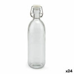 Bottiglia di Vetro La Mediterránea Vetro 1 L (24 Unità)