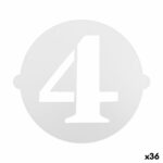 Modello per torta Algon Numeri 4 36 Unità