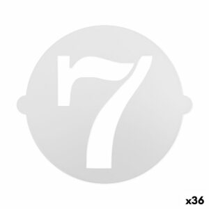 Modello per torta Algon Numeri 7 36 Unità
