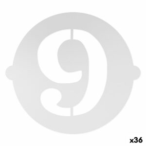 Modello per torta Algon Numeri 9 36 Unità
