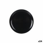 Piatto da pranzo La Mediterránea Antracite 25 x 25 x 1,5 cm (24 Unità)