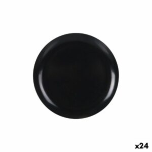 Piatto da pranzo La Mediterránea Antracite 25 x 25 x 1,5 cm (24 Unità)