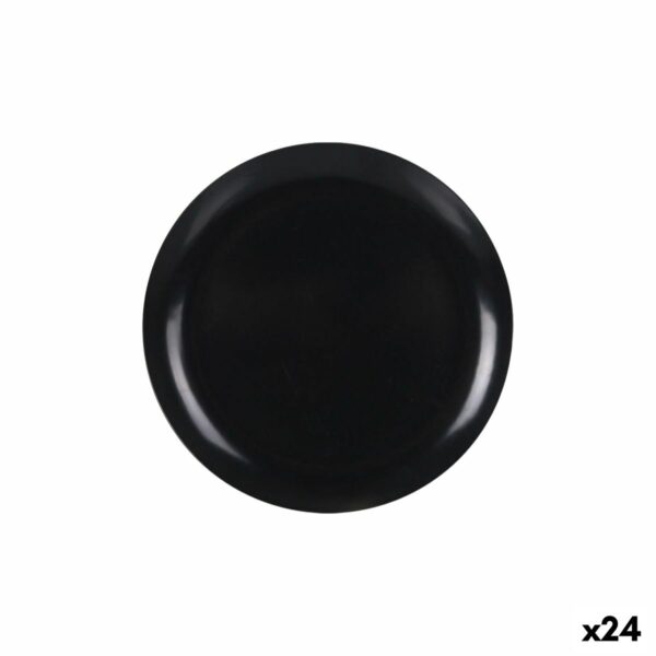 Piatto da pranzo La Mediterránea Antracite 25 x 25 x 1,5 cm (24 Unità)