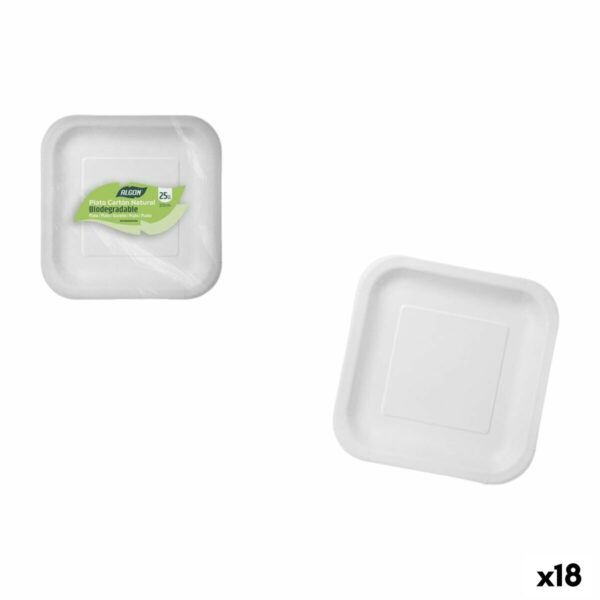 Set di piatti Algon 20 cm 25 Pezzi (18 Unità)