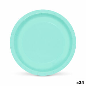 Set di piatti Algon Acquamarina 20 cm 10 Pezzi (24 Unità)