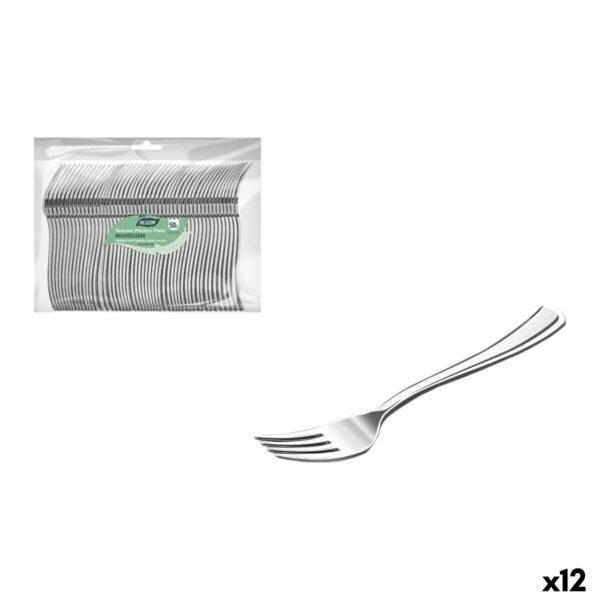 Set di Forchette Algon 18,5 cm 50 Pezzi (12 Unità)