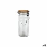 Barattolo di Vetro La Mediterránea ACACIA 1,3 L (12 Unità)