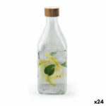 Bottiglia di Vetro La Mediterránea Metallo Vetro 1 L (24 Unità)