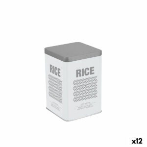 Barattolo in Metallo Quttin RICE (12 Unità)
