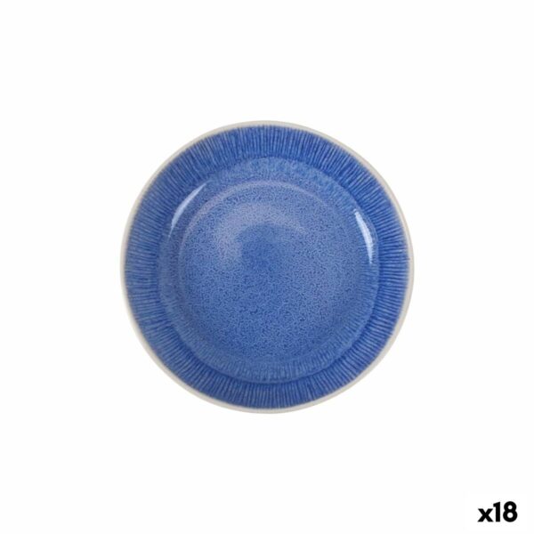 Piatto Fondo La Mediterránea Calobra Azzurro (18 Unità)