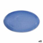 Teglia da Cucina La Mediterránea Calobra Azzurro 34,1 x 20,7 cm (12 Unità)