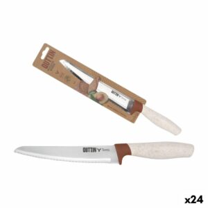 Coltello da Cucina Quttin Terra 20 cm (24 Unità)