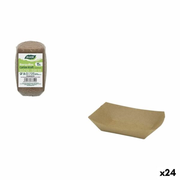 Set di piatti Algon 15 Pezzi (24 Unità)